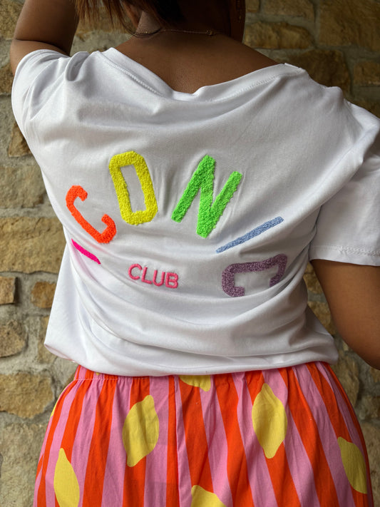 Tee-Shirt Blanc Iconic