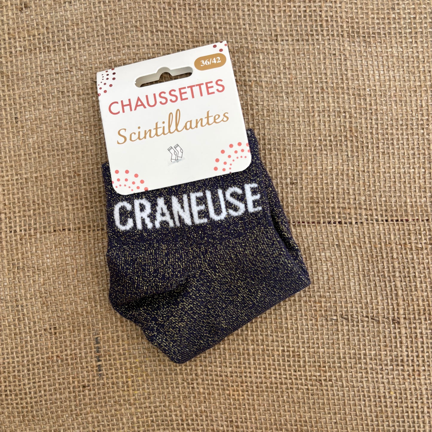 Chaussettes Scintillantes Crâneuse